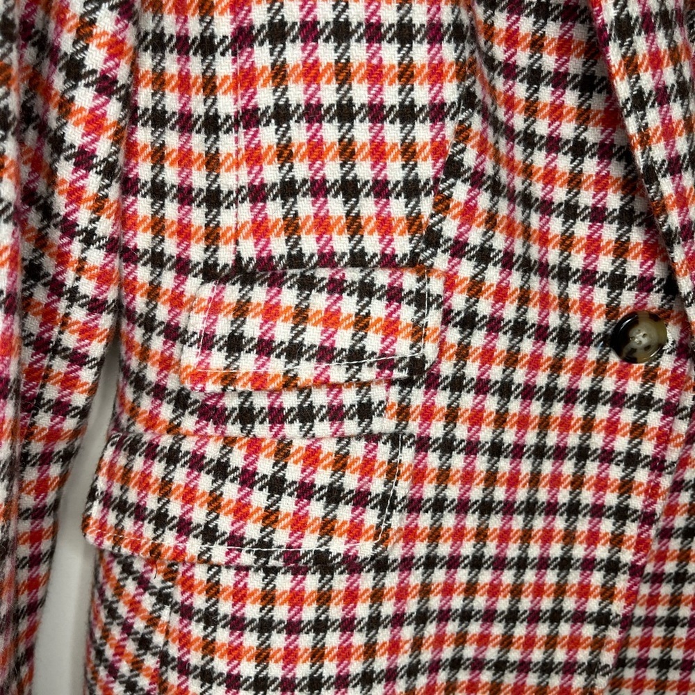 Talbot’s Classic Wool Shetland Blazer Size 12P - Picture 6 of 13
